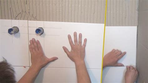Es gibt also nur einen sehr geringen energieverlust, wenn die fußbodenheizung unter zwei fliesenschichten. Fliese auf Fliese verlegen: Das Verfliesen einer Dusche ...