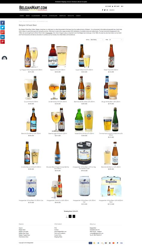 Check spelling or type a new query. Buy Belgian wheat beer online at BelgianMart. (met ...