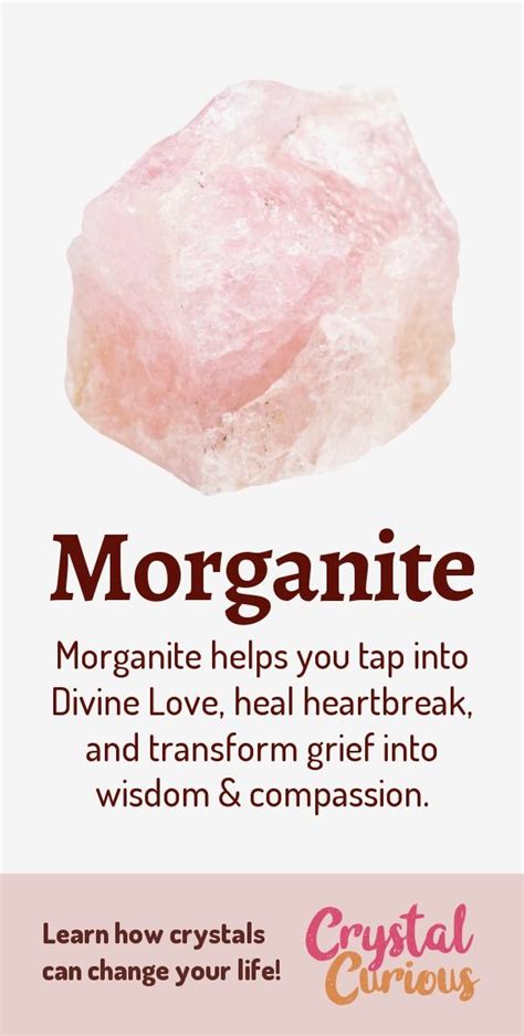 If you are ready to transform pain, trauma, or loss into. Morganite Healing Properties & Benefits (With images ...
