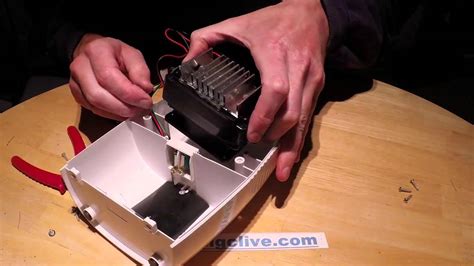 The air is forced over cold coils, where it is made to reach the dew point. Mini peltier dehumidifier teardown. - YouTube