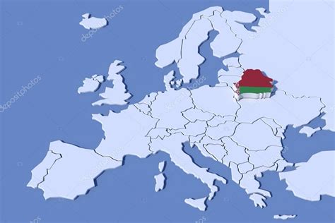 Geef een reactie reactie annuleren. Europa kaart 3d Relief Wit-Rusland vlag kleuren ...