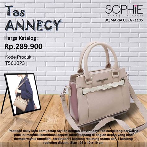 Sophie sekarang lbh concern ke produk unggulan tas dan dompet yah. Katalog Sophie Martin Baru Edisi Bulan Ini April 2021