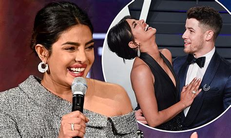 Priyanka chopra is an indian actress and the winner of the miss world 2000 pageant. Priyanka Chopra, 36, admits she didn't expect to marry husband Nick Jonas, 26 | Daily Mail Online