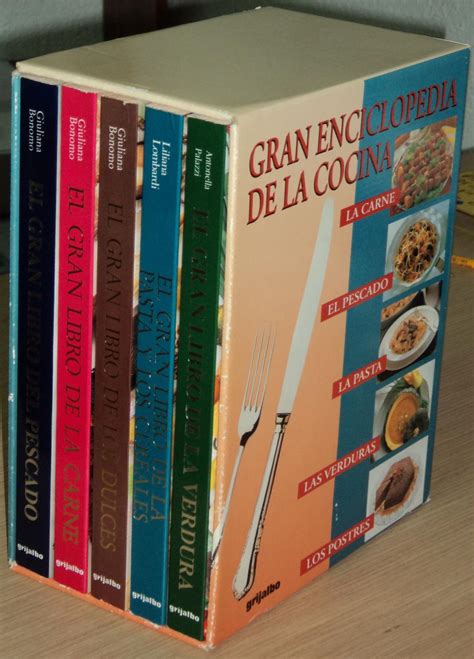 Libros de cocina para entender la gastronomia mexicana. GRAN ENCICLOPEDIA DE LA COCINA (5 VOLS - OBRA COMPLETA) EL ...