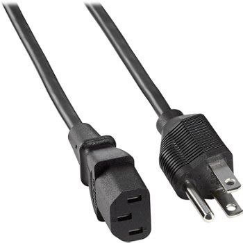 Here's an overview of the most common computer cable types you'll encounter when dealing with computers. Insignia - 6' AC Power Cable - Black