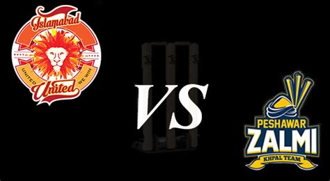 Peshawar zalmi v islamabad united. Islamabad United to face Peshawar Zalmi in PSL 2017 opener ...