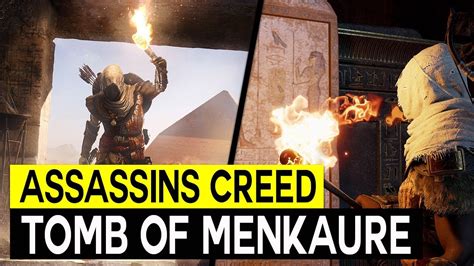 Maybe you would like to learn more about one of these? Assassins Creed Origins, Tomb of Menkaure Location & Guide - YouTube