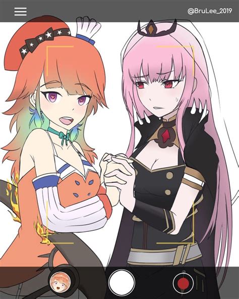 Became a vtuber herself to reap the souls of those lost by the wholesome relations. Calli and Kiara Couple Goals : Hololive