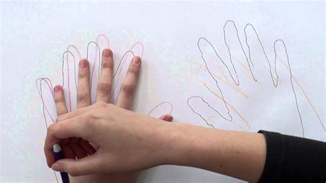 Is there an app to help you get the woman you love? Tracing and labelling hands - Northwest Montessori Preschool