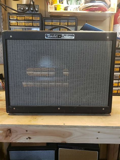 The cabinet of the hot rod series. Fender Hot Rod Deluxe 112 Cabinet Black | Tierney Guitars ...