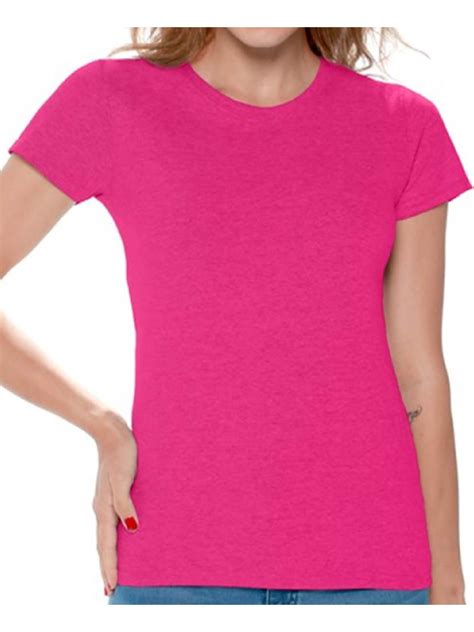 Gildan - Gildan Women Pink T-Shirts Value Pack Shirts for Women 