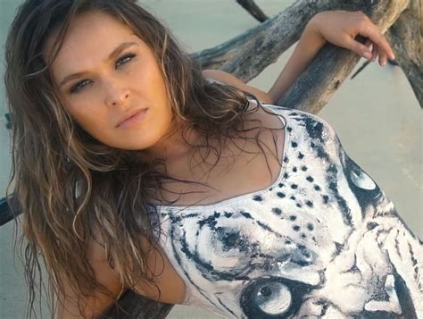 Her reason has to do with a fear of camel toe. VIDEO: Ronda Rousey's body-paint session for SI Swimsuit ...