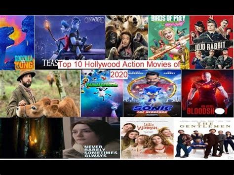 This is chronological list of action films originally released in the 2020s. Top 10 Hollywood action Movies of 2020|Best Hollywood|১০ ...