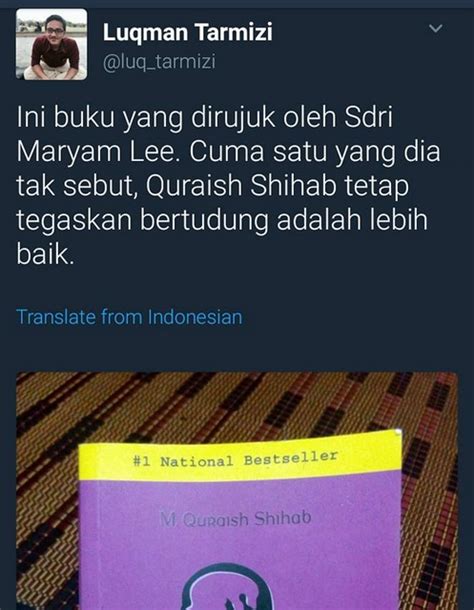 Sekarang, siapakah yang disebut murtad, orang yang telah keluar dari islam? Dakwa Quran Tidak Suruh Sembunyikan Rambut, Feminis Maryam ...