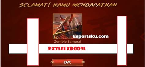 Jadi kode radeem free fire adalah sebuah kode dimana bisa kalian gunakan untuk mendapatkan sebuah hadiah dari pihak garena seperti diamond, skin, senjata, dan masih ada banyak yang lainnya. Free Fire (FF) Samurai Zombie Shirt Bundle Redeem Code ...