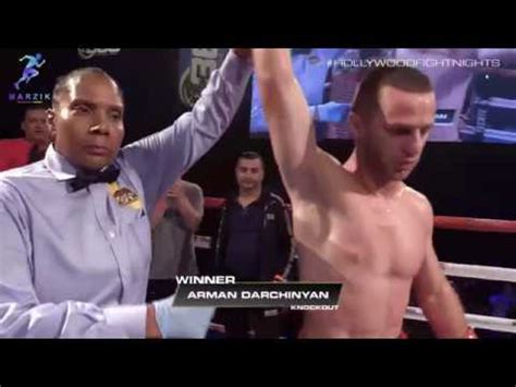 Last game arman darchinyan form: Arman Darchinyan debut. Knocout vs Kendall Taylor 360 ...