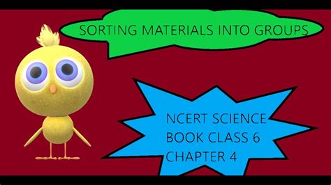 Chapter 4 in october 1990, a national park service ranger finds a yellow datsun in a dry riverbed in lake mead national park. NCERT SCIENCE CHAPTER 4 CLASS 6 | SORTING MATERIALS INTO ...