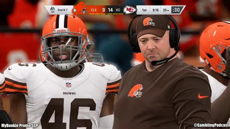 Looking for a new sport to bet on? Browns @ Chiefs (-10, 54.5) Madden Simulation Betting ...