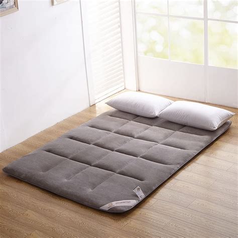 Emoor japanese traditional futon mattress classe with igusa. ColorfulMart Gray Grey Flannel Japanese Floor Futon ...