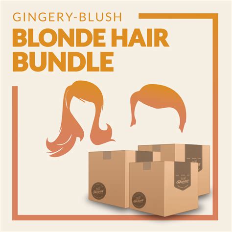 You'll find that mixing your own hair dye is not only safer, it's. Gingery-Blush Blonde Hair Bundle - Henna Color Lab ...