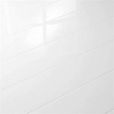 Leading uk supplier of laminate & real wood flooring. Elesgo Supergloss Extra Sensitive Arctic White Laminate ...