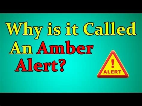 While amber's body was found four days later, the case remains. Amber alert meaning | an amber alert (also amber alert) or ...