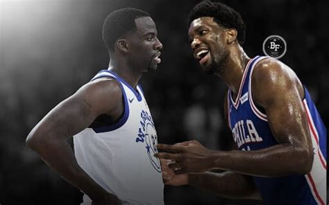 Fair warning if you decide to come at a legend like 'shrek', the internet will rear its head. Joel Embiid Says He Can't Wait To Kick Draymond Green's Ass