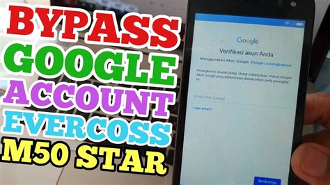 Maybe you would like to learn more about one of these? Bypass Frp Google Account Evercoss M50 STAR Tanpa PC ...