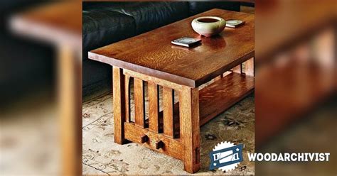 Craftman furniture fb cover june 11 2 craftman furniture m effte, source: Mission Coffee Table Plans • WoodArchivist
