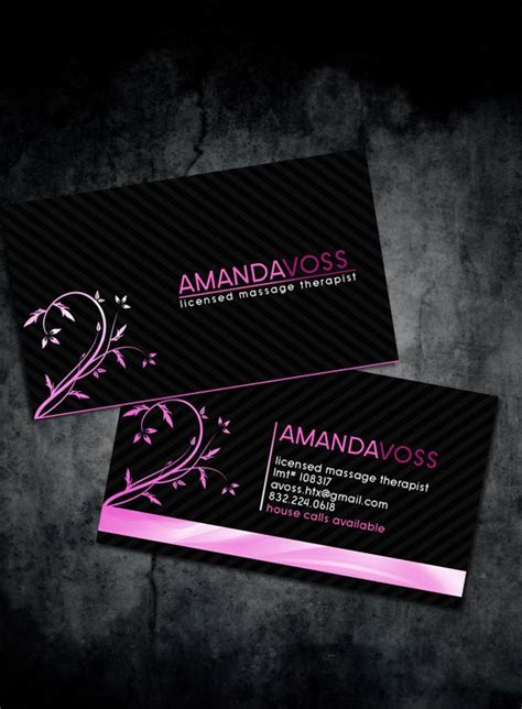 Melissa is by far the best massage therapist in town that i have gone to, and i have been to quite a few for my chronic back and neck pain. Modern and stylish massage therapist business cards ...