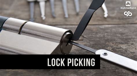 The blades should be thin enough to fit into the whole. How to pick a lock - YouTube