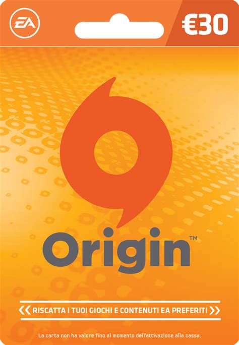 $20 for 1 month of ea origin access premier $60 for 6 months of ea origin access premier $130 for 12 months of ea origin access premier Scopri tutte le Carte Prepagate disponibili nei nostri Negozi!