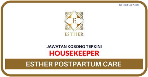 Postpartum support helps new parents feel supported during new parenthood. Jawatan Kosong Terkini Esther Postpartum Care Sdn Bhd ...
