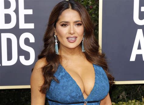 Salma hayek leonardo dicaprio oscar 2020. Salma Hayek se sienta a tomar un café, luciendo todas sus ...