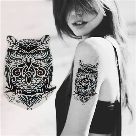 Lunapic free online photo editor tattoo. Gambar Sketsa Tato Owl - Koleksi Gambar HD