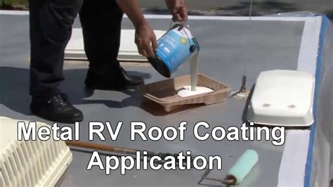 A recreational vehicle is a big investment. How to Coat a Metal RV Roof with Dicor Products - YouTube