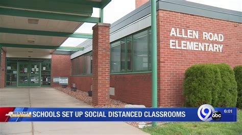 Socially distanced centers idea #2: Schools set up social distanced classrooms - YouTube