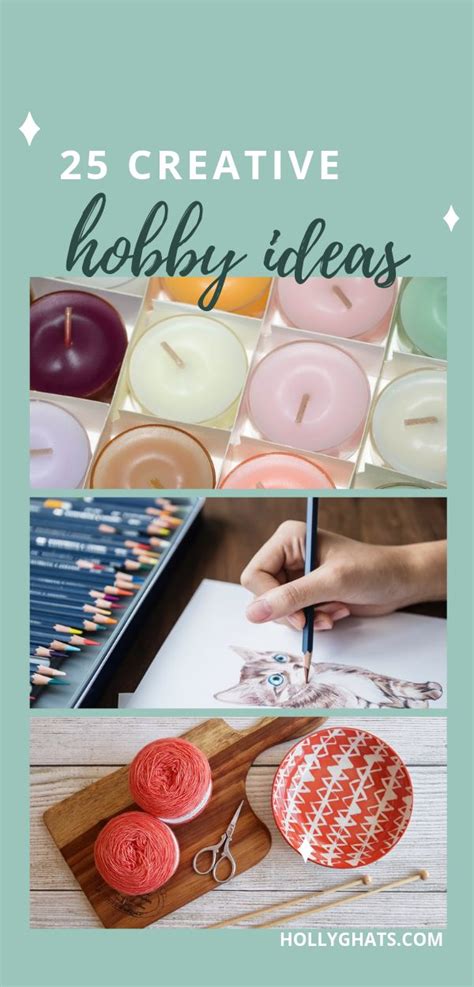 List of Hobby Ideas for Creative People | Creative hobbies ...