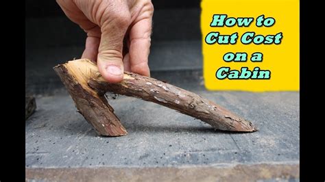 This will result from the level of trimming done. How to Cut Cost on a Cabin //Free Cedar Trees - YouTube