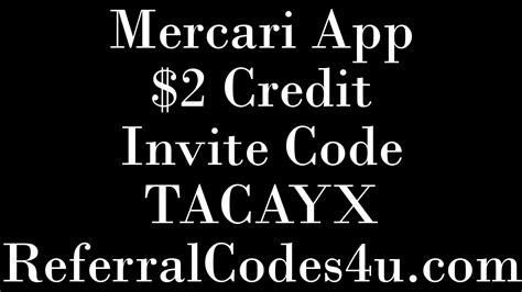Us stock traders & investors. Mercari Invite Code 2020 "TACAYX" $2 Credit: Mercari App ...