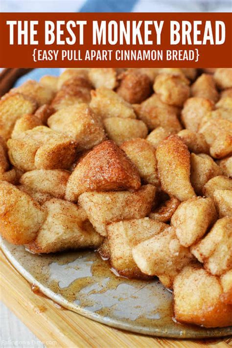 Monkey bread is a classic breakfast treat that the kids (and adults!) absolutely go nuts over! Monkey Bread With 1 Can Of Biscuits - Easy Homemade Monkey ...