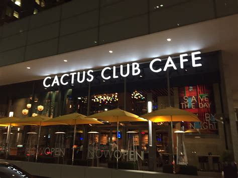 First canadian place, toronto, on. Cactus Club Cafe- First Toronto Location — good food toronto