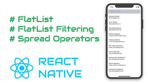 • if you are using a flatlist in react native, there's a chance you will want to use the scrolltoindex function to scroll to a certain item's index. #React Native Tutorial - FlatList, Filtering & Spread ...