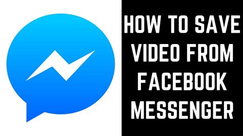 How can i get the pictures from the facebook messenger app and save them on my samsung galaxy? How to Save Video from Facebook Messenger - YouTube
