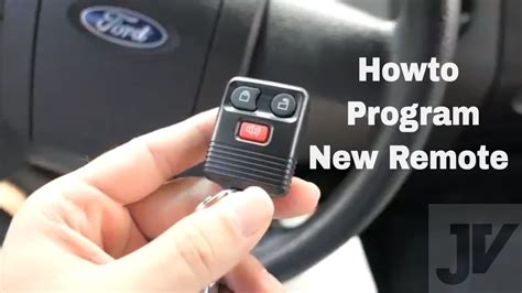 These ford key fob programming instructions are all you need to ensure that keyless entry is functioning as it should! Ford f150 Key Fob - Remote Programing - YouTube
