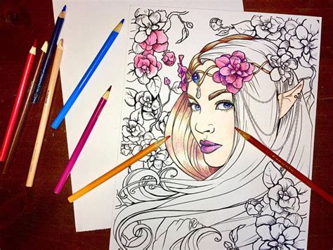 Hottest new coloring books mermaid jpg 1 069 1 600 pixels fairy coloring pages mermaid. Freckles the Fairy, Coloring Page, Printable, Colouring ...