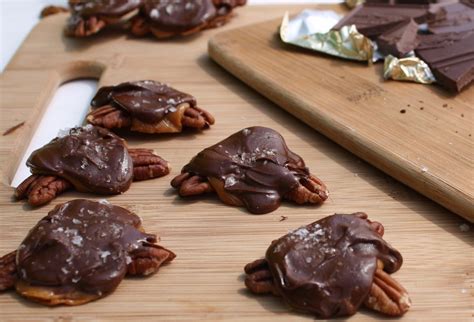 Place the baking sheet of candies in the refrigerator to fully set the chocolate and caramel for at least 30 minutes. Kraft Caramel Turtles Recipe / Homemade Turtle Candy is ...