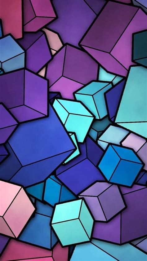 Looking for the best geometric wallpaper? 40 Geometric iPhone Wallpapers To Decorate Your Screen