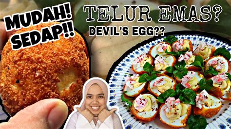 Jom kita layan resepi yang saya gunakan hari ini. RESEPI GOLDEN EGG SUSHI MUDAH | Devil's Egg - YouTube