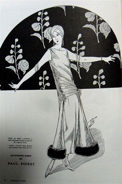 Evening Gown by Paul Poiret, 1924 | Paul poiret, Art deco fashion ...